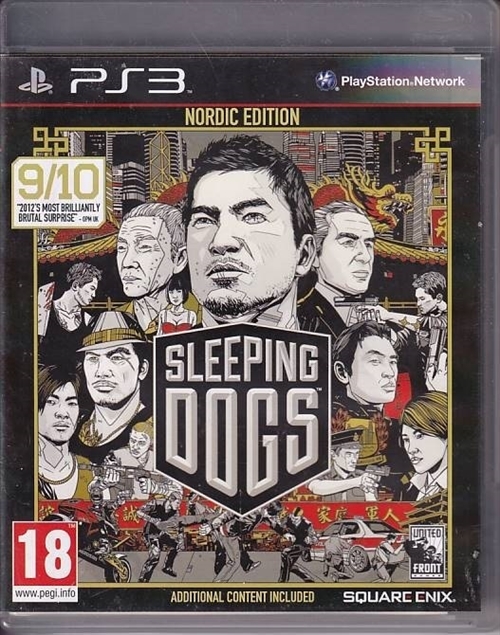 Sleeping Dogs - PS3 Nordic Edition (A Grade) (Genbrug)